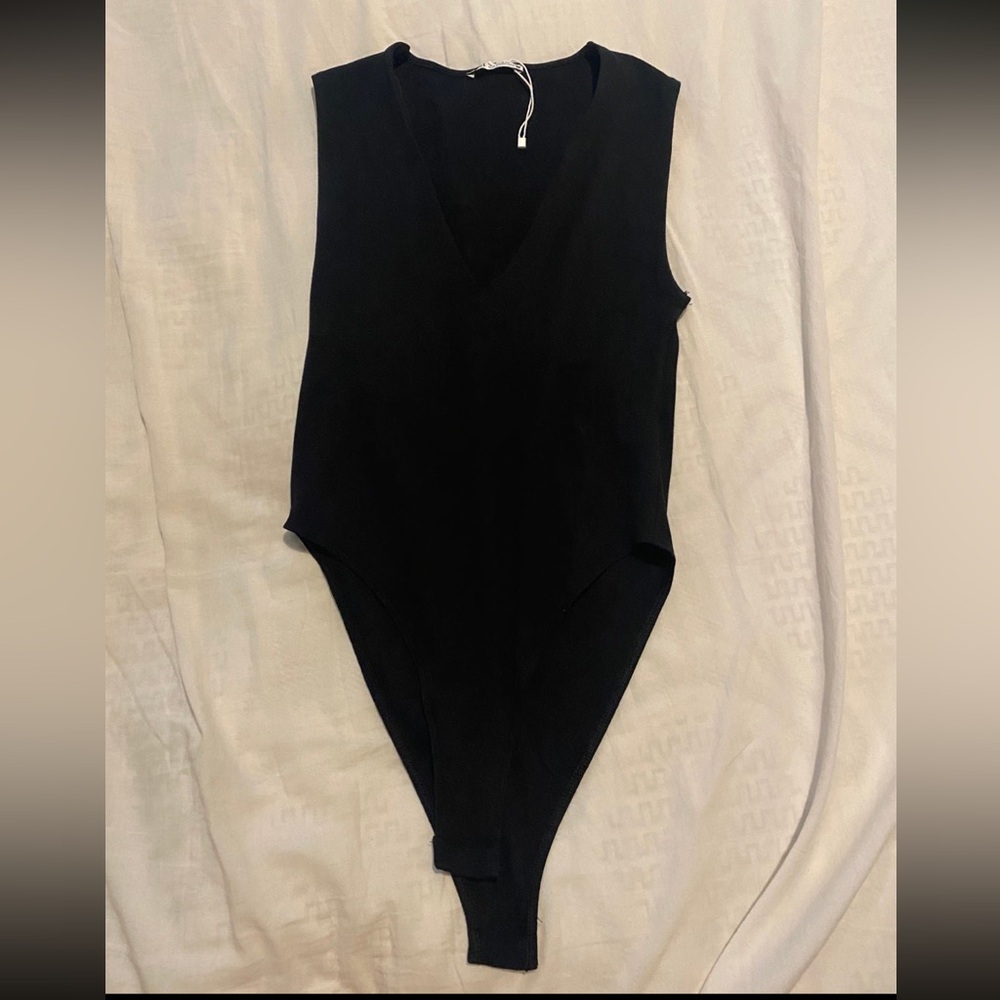 Zara black bodysuit